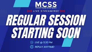 Mcss Board Of Education Regular Session July 16, 2026