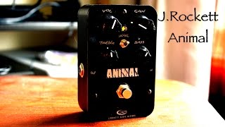 J.Rockett Animal overdrive pedal demo