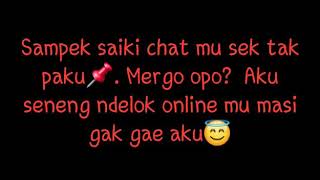 Status WA~Kependem tresno