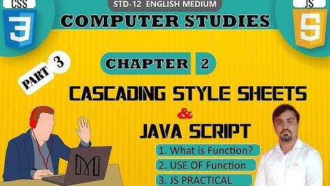 std 12 computer CH2 CSS AND JAVA SCRIPT PART3