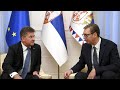 Crise au kosovo  les ambassadeurs amricain et europen rencontrent le prsident serbe