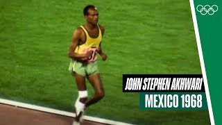 🇹🇿 John Akhwari's moving story at Mexico 1968! 🩼🏃🏾 by Olympics 47,096 views 3 weeks ago 1 minute, 50 seconds