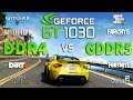 GT 1030 DDR4 vs GT 1030 GDDR5 Test in 8 Games