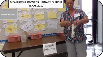 (2022) MEASURES & RECORDS URINARY OUTPUT