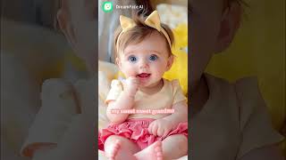 Baby Sings A Song For Grandmai Love You, Grandma