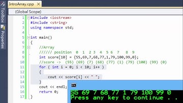 C++ 廣東話教學 Part(21) [數組] (Array)