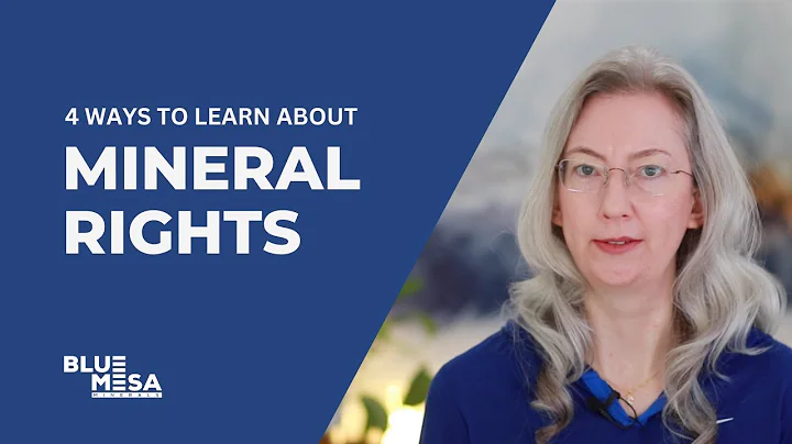 Four Ways to Learn about Your Oil and Gas Mineral Rights