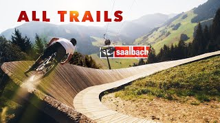 ALL TRAILS of SAALBACH in ONE DAY | GoPro MTB - Luis Gerstner