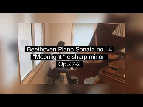 ベートーヴェンチャレンジ#3 ピアノソナタ第14番『月光』 Beethoven Piano Sonata no.14 "Moonlight" c sharp minor op.27-2