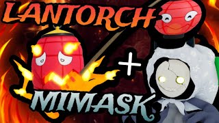 THIS COMBO IS INCREDIBLY SCARY TO FIGHT... LANTORCH AND MIMASK! - Loomian Legacy PVP