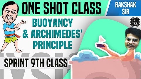 Fluids in 1 Shot | Pressure | Buoyancy | Archimedes
