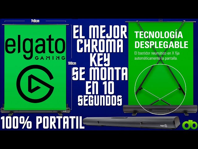 Pantalla verde de Elgato - Fondo clave de croma Ecuador