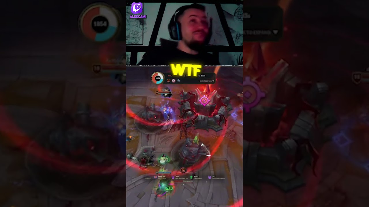 2 HP  #leagueoflegends #riotgames #gaming #twitch #alekami #highlights