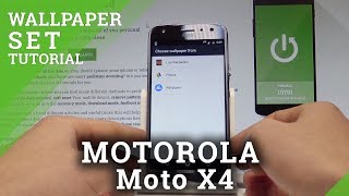 How to Change Wallpaper on MOTOROLA Moto X4 - Set Up Wallpaper |HardReset.Info screenshot 4