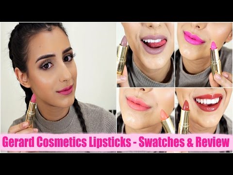 Video: Mỹ phẩm Gerard Tất cả Dolled Up Lipstick Review