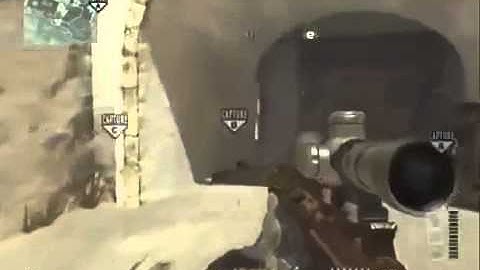 1 Bullet 5 Kills With MSR! (MW3)