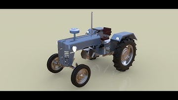 Tractor en Catia