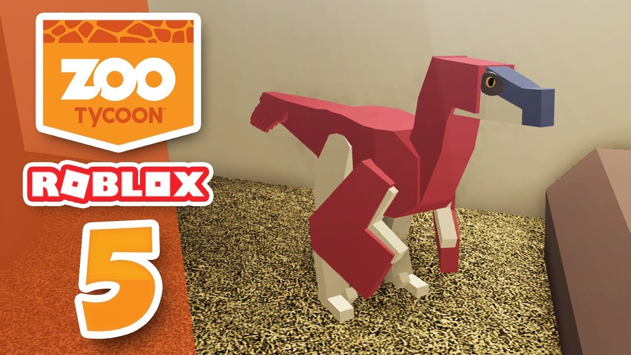 I Found A Rare Raptor Roblox Zoo Tycoon 5 Youtube - roblox games zoo