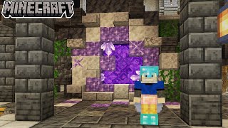 Minecraft Survival - My portal plays Youtube?