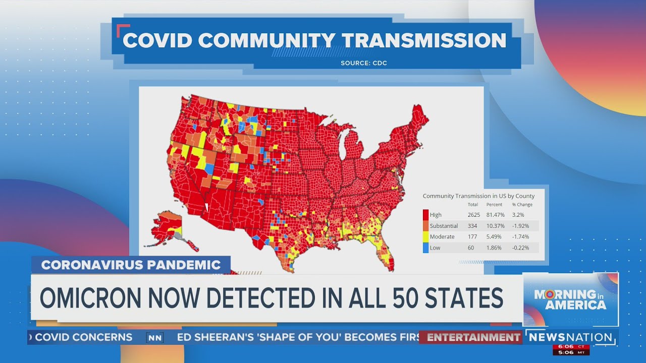 Omicron variant detected in all 50 states | Morning in America - YouTube