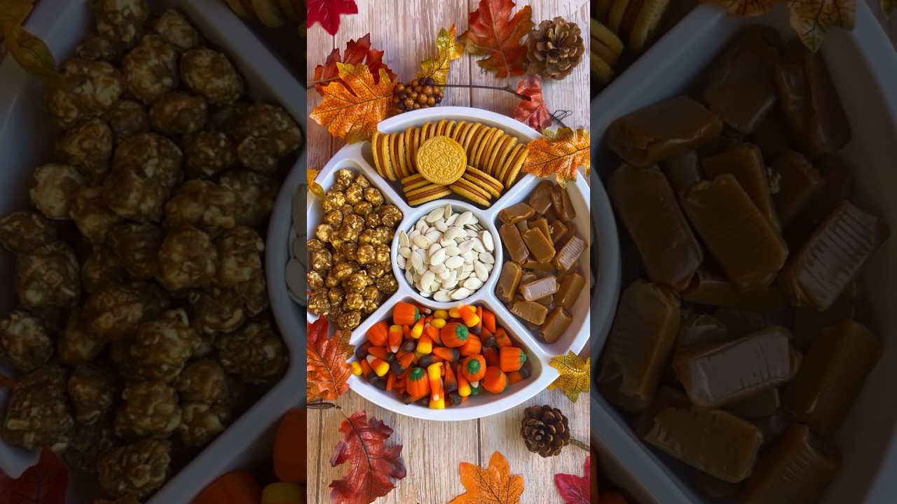 ASMR Autumn Platter 🍂 