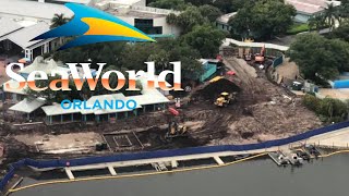 SeaWorld Orlando July 2019 Update (New for 2020 Coaster Construction & More) with The Legend