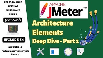 Ep 34 | PT Tools | JMeter Architecture Elements: Deep Dive - Part 2 | Telugu