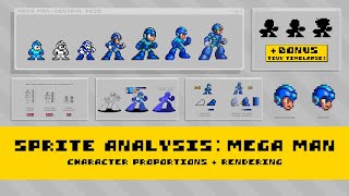 Sprite Analysis | Mega Man: Proportion and Rendering (+Tiny Timelapse!) screenshot 5
