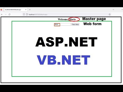 Asp.net tutorial: How to pass value from web form to master page in asp.net VB.net