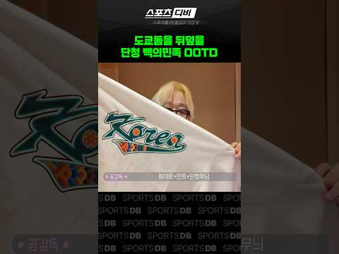 단청 <strong>문양</strong> 역대급 국가대표 응원티셔츠가 나왓다
