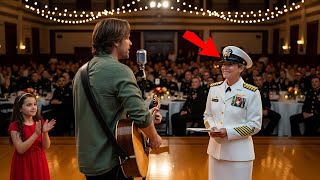 “Sing This Mozart and I’ll Marry You” Navy Admiral Joked — Single Dad Janitor’s Voice Froze Everyone