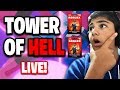 🔴 TOWER OF HELL LIVE | ROBUX GIVEAWAY! | Roblox Livestream