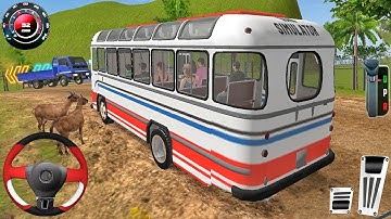 New Minibus Van Driver Simulation - Bus Driving 3D - Bus Game Android Gameplay