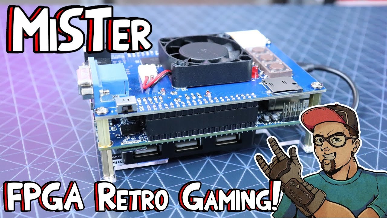 MiSTer FPGA Hardware Simulation Retro Gaming Using De10-Nano
