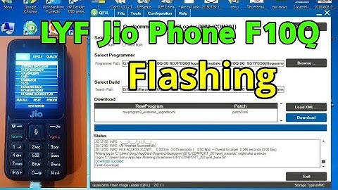 LYF Jio Phone F10Q Full Flashing Without Any Box || Hang on Logo Solutions