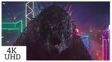 4K HDR | Godzilla VS Kong Fight