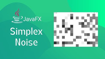 Simplex noise 3D visualised in 2D with JavaFX