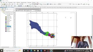 Pembuatan peta administrasi kecamatan pake aplikasi arcgis#dasril#unanda