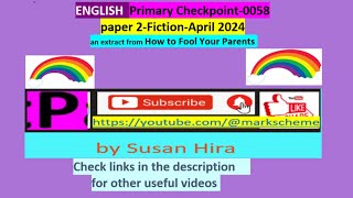 0058/0844-english primary checkpoint (first language) - YouTube