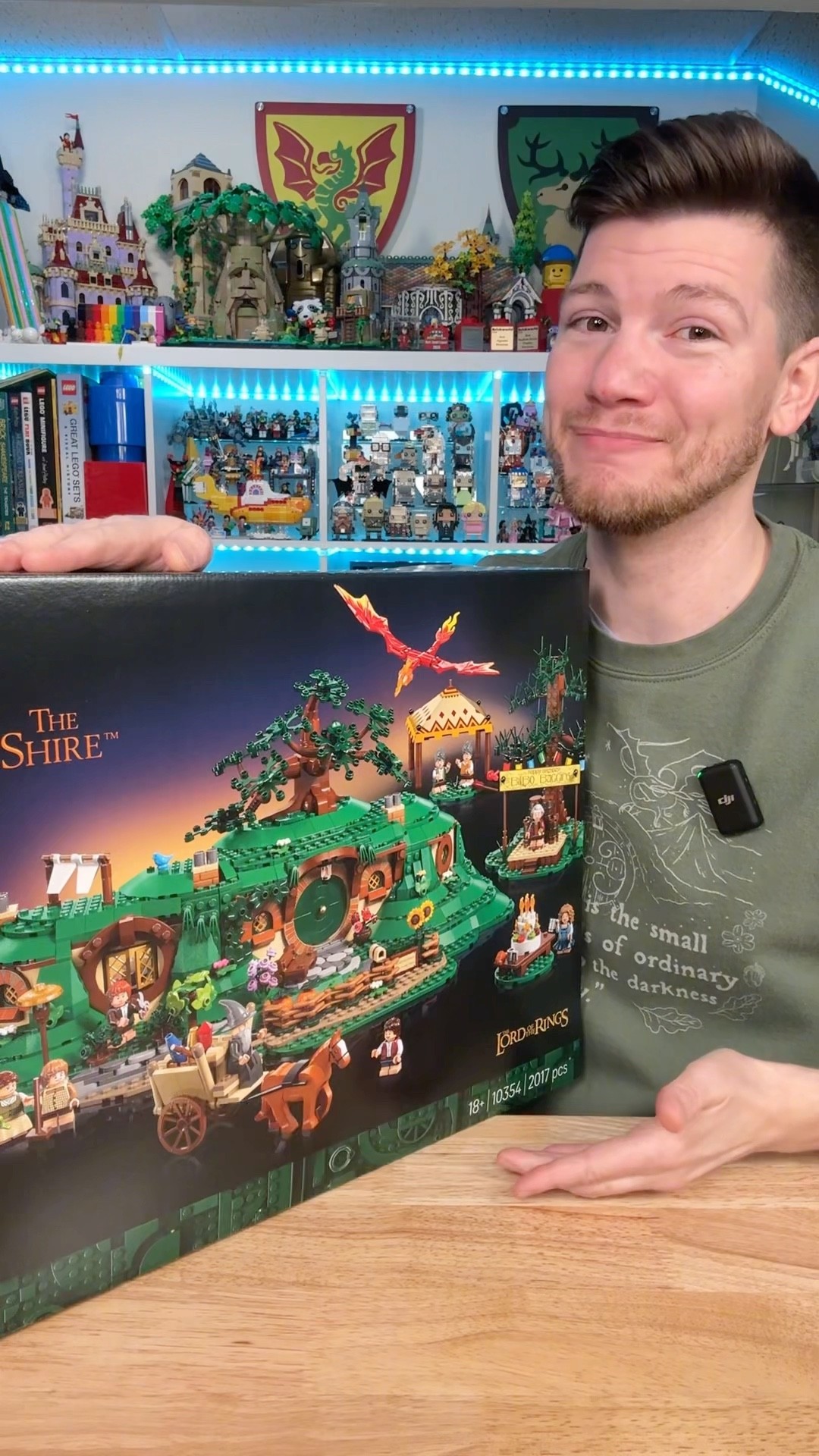 A look at #10354 The Shire - a new LEGO Lord of the Ring set