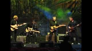 Video thumbnail of "Luca Olivieri, John Jorgenson, Tommy Emmanuel - Workin' man blues  Soave 2012  HQ"