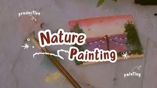 nature painting #painting #youtube