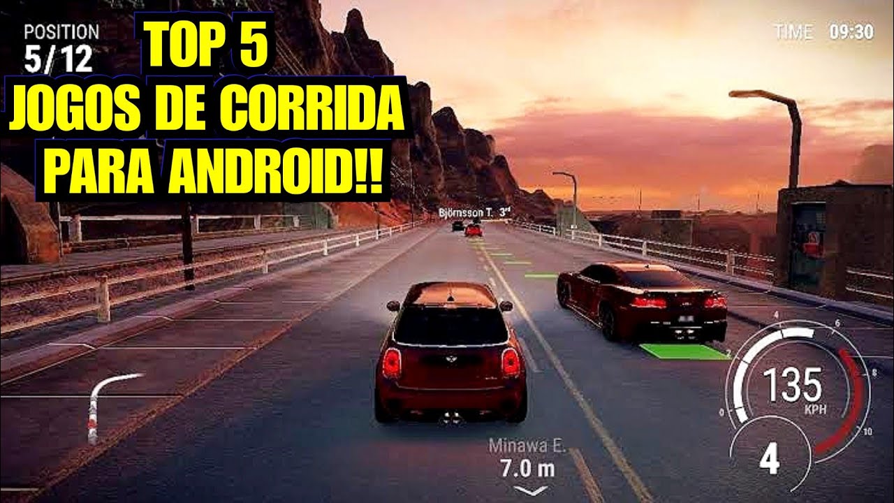 Os 12 melhores jogos de corrida para Android! - Liga dos Games