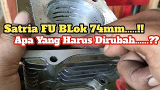 Satria FU || Tanem Boring 74mm