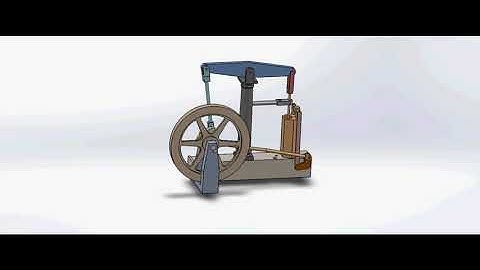 Solidworks premium tutorial-2 || Beam Engine