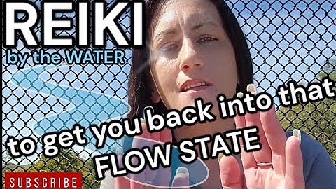 REIKI by the WATER to get you back into that FLOW STATE #reiki #healing #flow #energyhealing #foryou