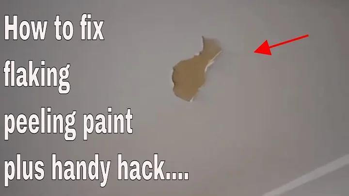 how to fix flaking peeling bubbled paint - bathroom ceiling - DayDayNews