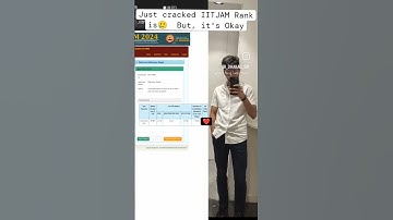 IIT JAM cracked. Without preparation 🧡🧡 #iitjam #chemistry #allen #kota #iit