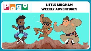 Little Singham - Weekly Adventures 25 | Aata Majhi Satakli | Cartoons in Hindi | Only on Pogo