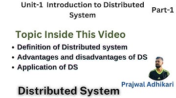 Distributed System | Advantages and Disadvantages of DS | Application of Distributed Systems |